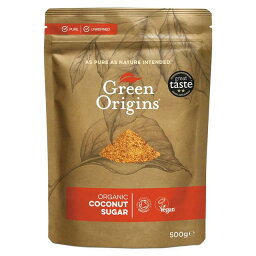 Green Origins Organic Coconut Sugar 500g グリーンオリジン オーガニックココナッツシュガー 500g