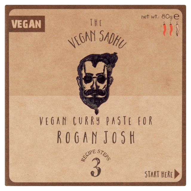Vegan Sadhu Rogan Josh Curry Paste 80g x 12 80g Vegan Sadhu [KWVJ[y[Xg 80g x 12 80g