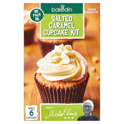 Bakedin Salted Caramel Cupcake Kit 375g ベイクディン 塩キャラメルカップケーキキット 375g