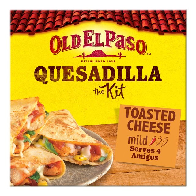 Old El Paso Toasted Cheese Quesadilla Kit 505g I[hGp\ g[Xg`[YPTfBLbg 505g