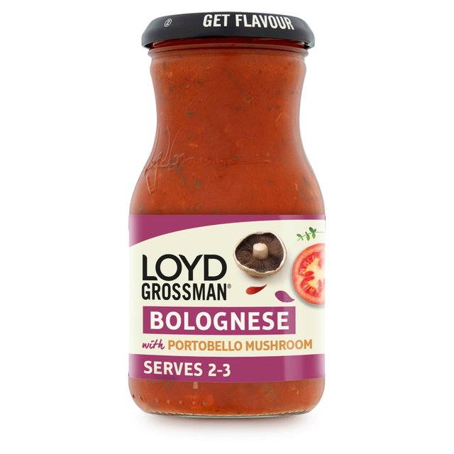 Loyd Grossman Bolognese Portobello Mushroom 350g ロイド・グロスマン ボロネーゼ・ポートベローマッ..