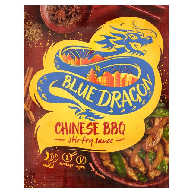 Blue Dragon Chinese BBQ Stir Fry Sachet 120g u[hS ؕēuߏ 120g