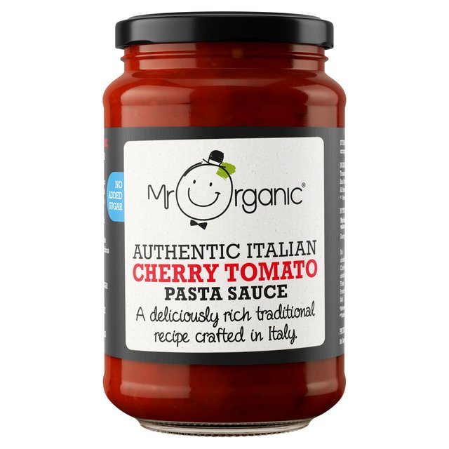 Mr Organic Cherry Tomato Pasta Sauce 350g ~X^[I[KjbN `F[g}g pX^\[X 350g