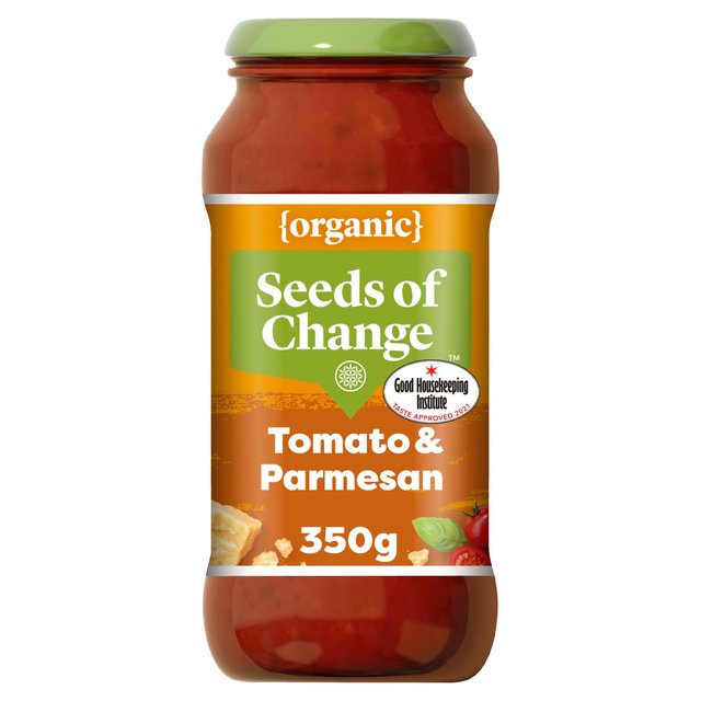 Seeds Of Change Tomato & Parmesan Organic Pasta Sauce 350g V[h Iu `FW g}gpU I[KjbN pX^\[X 350g