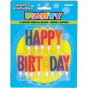 Unique Party Happy Birthday Candles ユニークパーティー ハッピーバースデー キャンドル