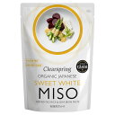 Clearspring Gluten Free Organic Sweet Miso Paste White 250g クリアスプリング グルテンフリー 有機甘味噌 白 250g