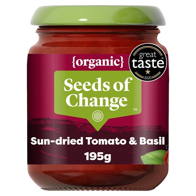 Seeds Of Change Sun Dried Tomato Organic Pasta Sauce 195g V[h Iu `FW ThChg}g I[KjbN pX^\[X 195g
