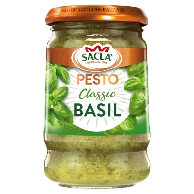 Sacla' Classic Basil Pesto 190g サクラ クラシックバジルペスト 190g