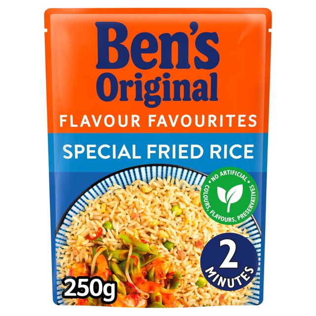 Uncle Bens Special Fried Microwave Rice 250g ANxY XyV uߓdqW͂ 250g