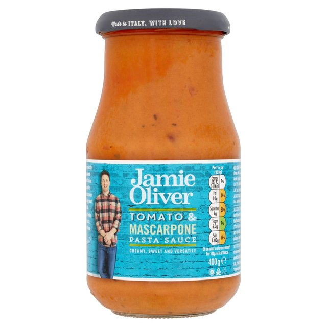 Jamie Oliver Tomato & Mascarpone Pasta Sauce 400g Jamie Oliver g}gƃ}XJ|[l̃pX^\[X 400g