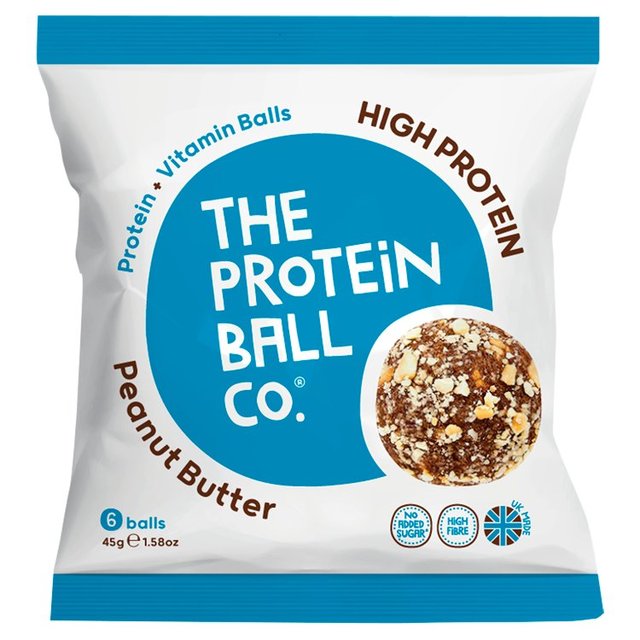 The Protein Ball Co. Peanut Butter Protein Balls 45g UEveC{[ s[ibco^[veC{[ 45g