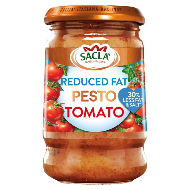 Sacla' Reduced Fat Tomato Pesto 190g Sacla g}gy[Xg 190g