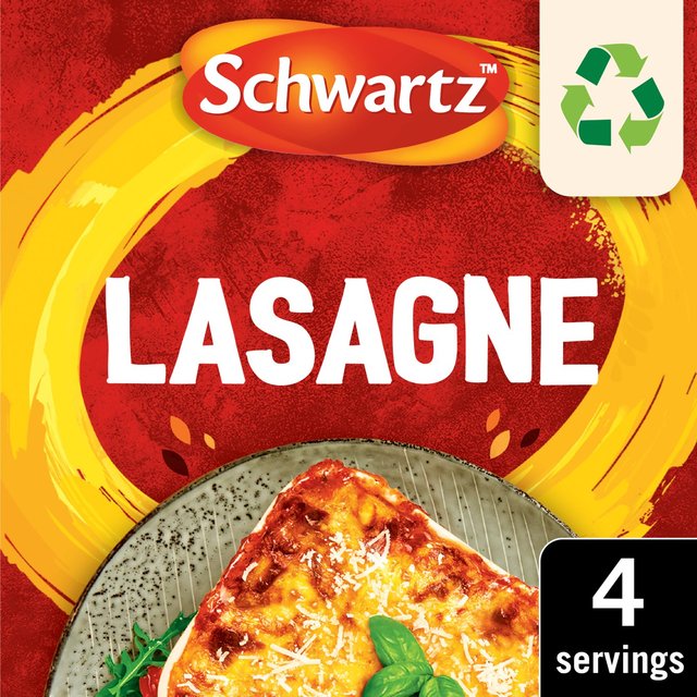 Schwartz Lasagne Recipe Mix 36g シュワルツ ラザニアレシピミックス 36g