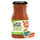 Loyd Grossman Tomato & Basil Pasta Sauce 350g Loyd Grossman g}gƃoW̃pX^\[X 350g