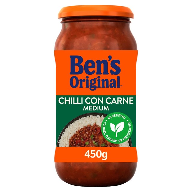 Uncle Ben's Chilli Con Carne Medium Sauce 450g アンクルベンズ チリコンカーン ミディアムソース 450g