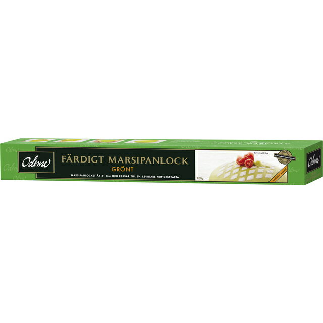 楽天shop ukOdense Marsipanlock Gront Ready Rolled Marzipan Cake Cover, Green 200g オーデンセ マルシパンロック グロントレディロールマジパンケーキカバー グリーン 200g