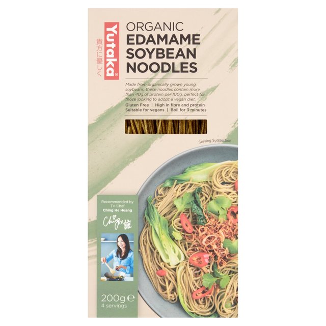 Yutaka Organic Edamame Soybean Noodles 200g ^J I[KjbN} 200g