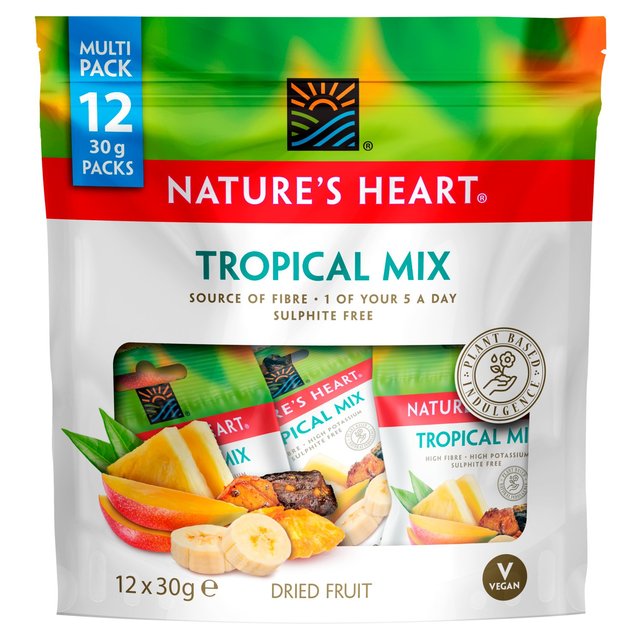 Nature's Heart Tropical Mix Multipack 12 x 30g lC`[Yn[g gsJ~bNX }`pbN 30g~12