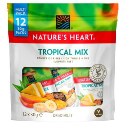 Nature's Heart Tropical Mix Multipack 12 x 30g ネイチャーズハート トロピカルミックス マルチパック 30g×12