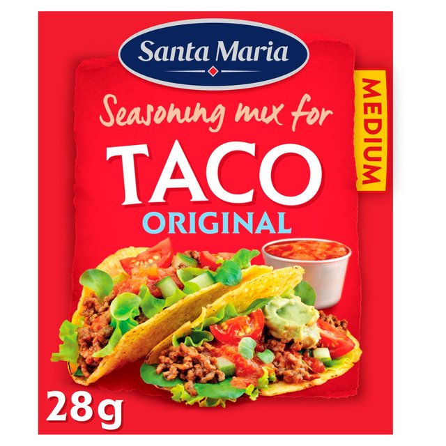 Santa Maria Taco Medium Seasoning Mix 28g サンタマリア タコスミディアムシーズニングミックス 28g