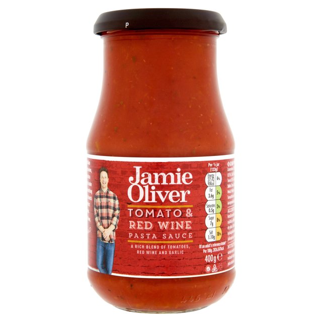 Jamie Oliver Tomato & Italian Red Wine Sauce for Bolognese 400g Jamie Oliver {l[[pg}gC^AԃC\[X 400g