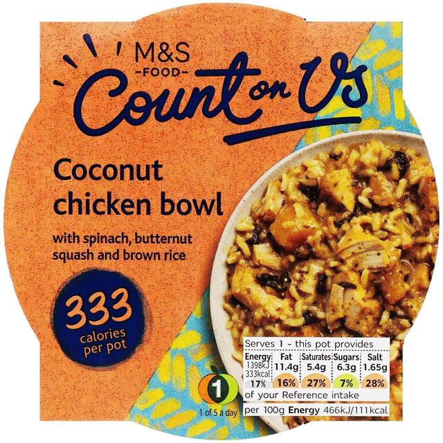 M&S Balanced For You Coconut C