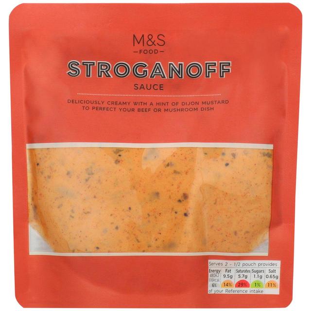 M&S Creamy Stroganoff Sauce 200g M&S N[~[XgKmt\[X 200g