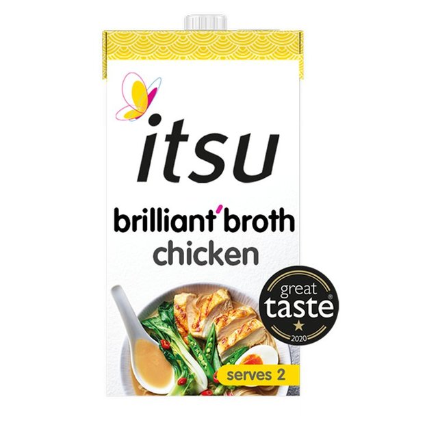 itsu chicken ramen brilliant broth for 2 500ml ɓ`L[ ؗȂX[v 2lO 500ml