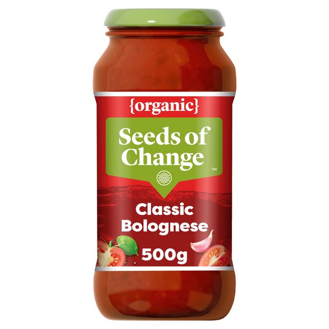 Seeds Of Change Bolognese Organic Pasta Sauce 500g Seeds Of Change {l[[ I[KjbNpX^\[X 500g