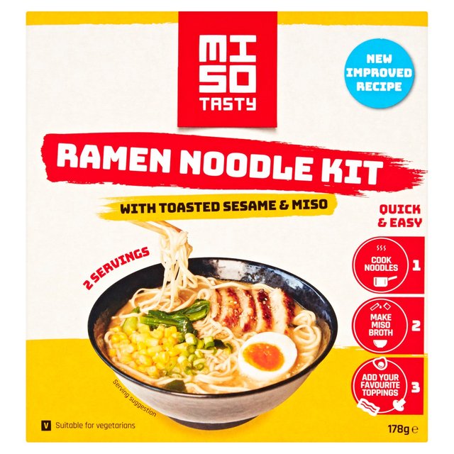 Miso Tasty Original Ramen Noodle Meal Kit 204g 味噌味のオリジナルラーメン ミールキット 204g