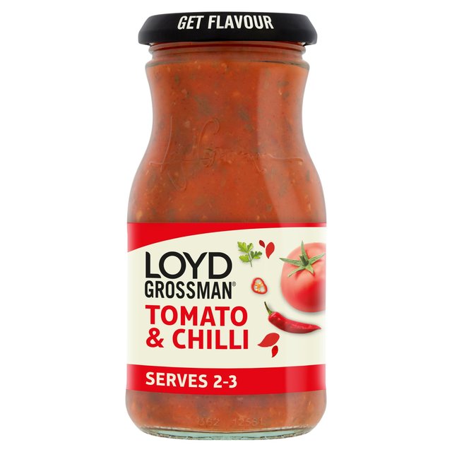 Loyd Grossman Tomato & Chilli Pasta Sauce 350g ChEOX} g}gƃ`̃pX^\[X 350g