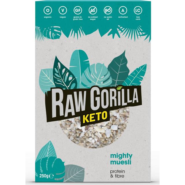 Raw Gorilla Mighty Muesli Keto 250g ローゴリラ マイティミューズリー ケト 250g