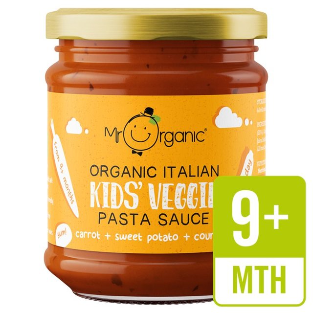 楽天shop ukMr Organic Kids Pasta Sauce Carrot, Sweet Potato & Courgette 200g ミスターオーガニック キッズ パスタソース キャロット、サツマイモ、コートレット 200g