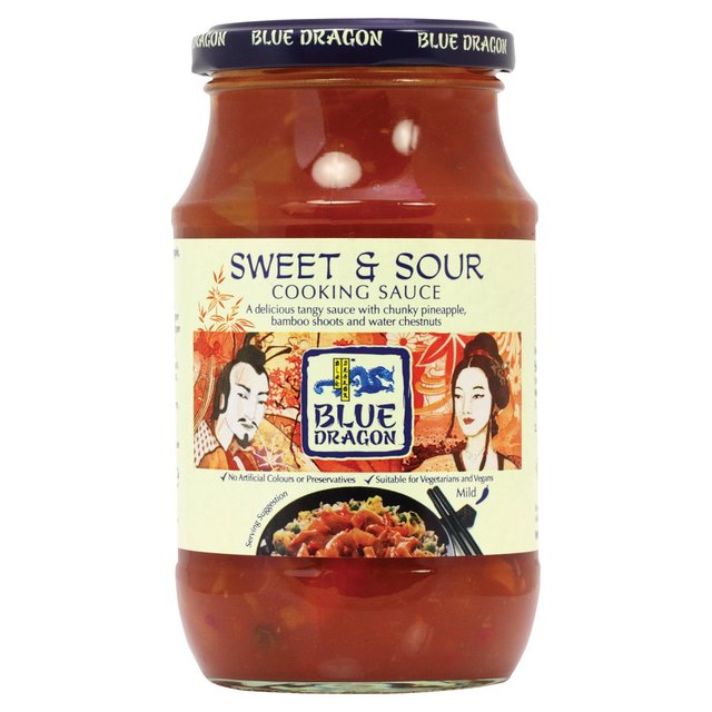 Blue Dragon Sweet & Sour Cooking Sauce 425g u[hS XC[gT[ NbLO\[X 425g