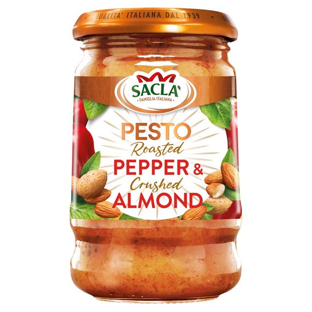 Sacla' Roasted Pepper Pesto 190g TN [Xgybp[yXg 190g