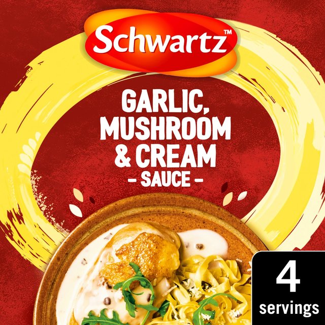 Schwartz Garlic & Mushroom Sauce 26g Vc K[bN}bV[\[X 26g