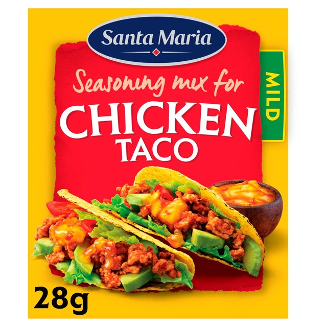 Santa Maria Chicken Taco Seasoning 28g サンタマリア チキンタコスシーズニング 28g