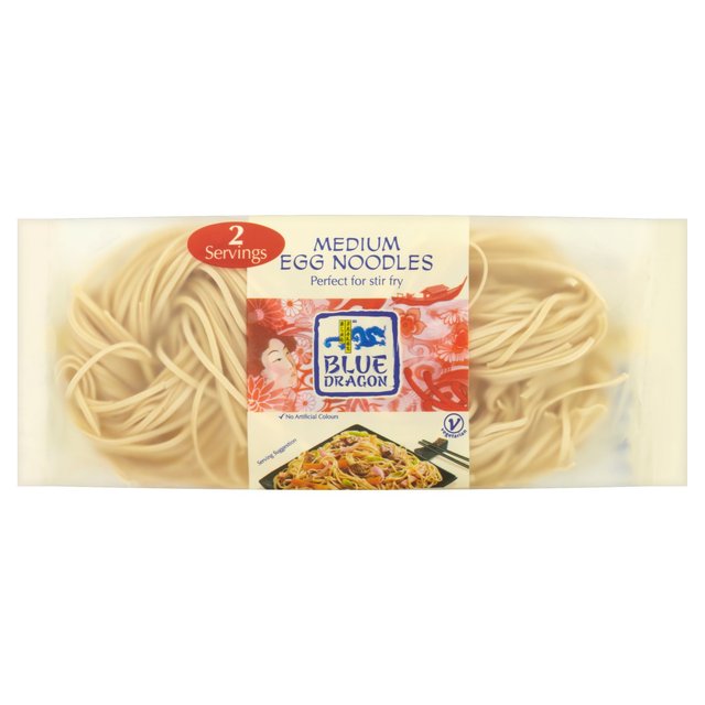 Blue Dragon Medium Egg Noodles 100g u[hS GbOk[h  100g