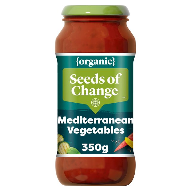 Seeds Of Change Med Vegetable Organic Pasta Sauce 350g Seeds Of Change Med Vegetable I[KjbNpX^\[X 350g