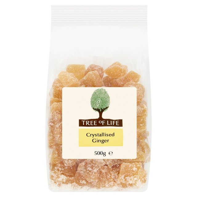 Tree of Life Crystallised Ginger 500g ツリーオブライフ クリスタライズドジンジャー 500g