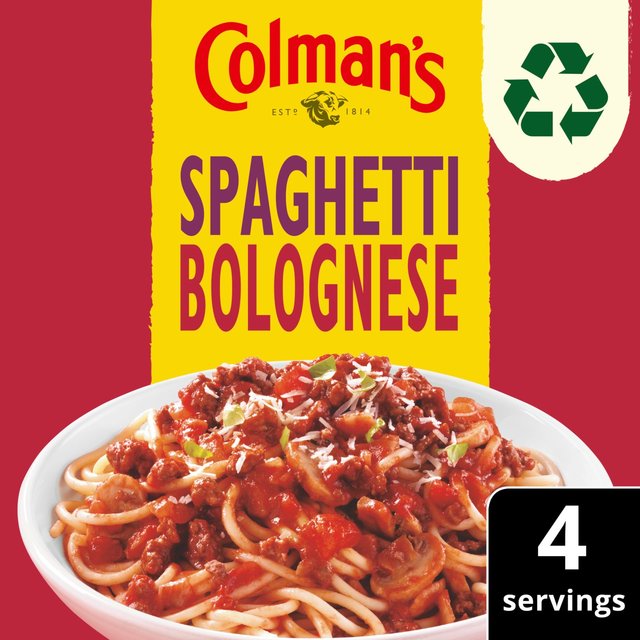 Colman's Spaghetti Bolognese Recipe Mix 44g R}Y XpQeB {l[[Vs~bNX 44g