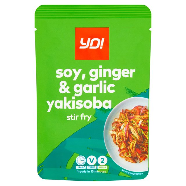 Yo! Soy, Ginger & Garlic Yakisoba 100g [! ݖEIEɂɂĂ 100g