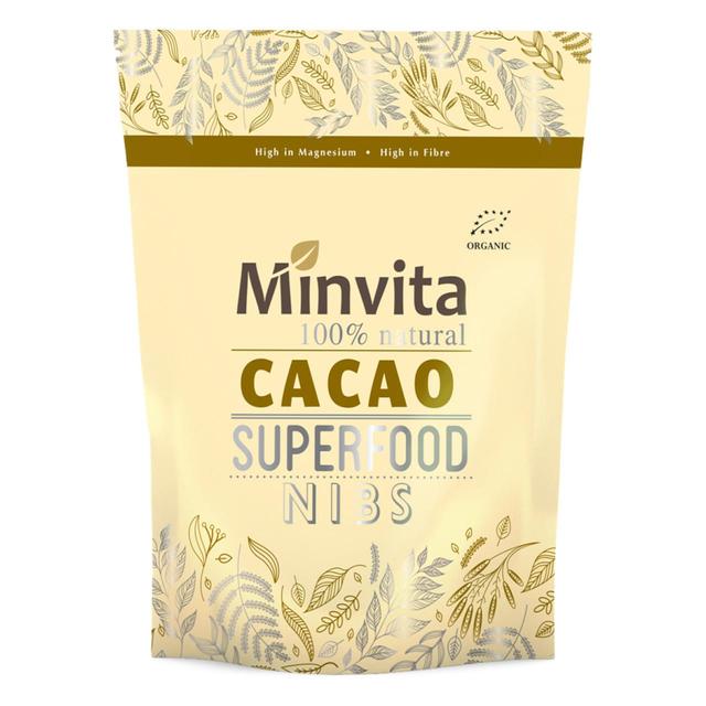 Minvita Cacao Superfood Nibs 250g ~r^ JJIX[p[t[h juX 250g