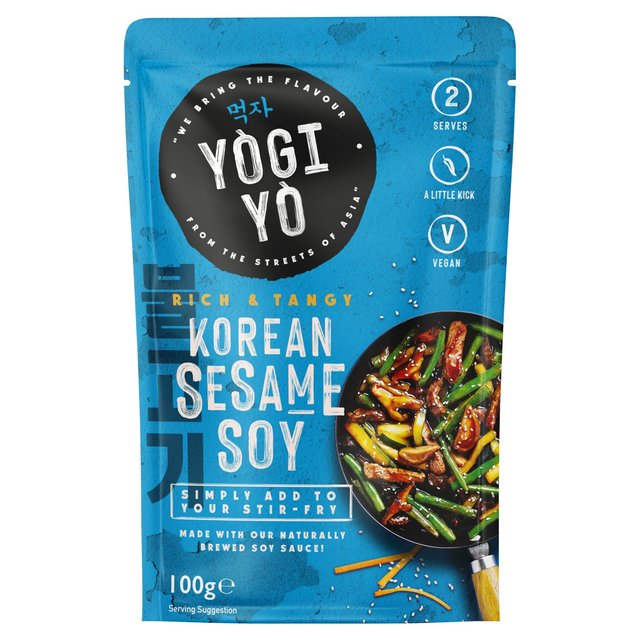 Yogiyo Mild Korean Sesame Soy Stir-Fry Sauce 100g Yogiyo }Ch؍܏ݖu߃\[X 100g
