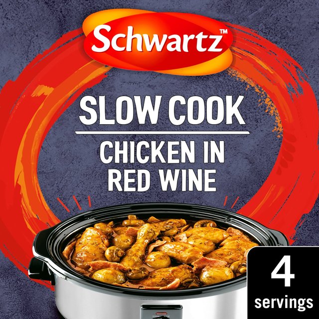 Schwartz Slow Cookers Chicken In Red Wine 35g シュワルツ スロークッカーズ チキンの赤ワイン煮 35g