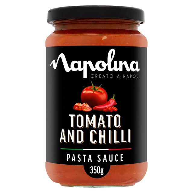Napolina Tomato and Chilli Pasta Sauce 350g i|i g}gƃ`̃pX^\[X 350g