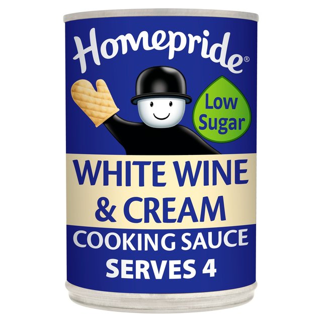 Homepride White Wine & Cream Cooking Sauce 400g z[vCh CN[ NbLO\[X 400g