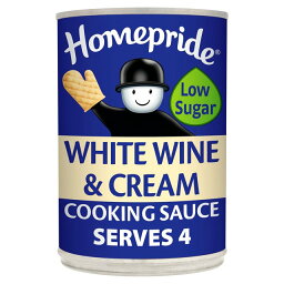 Homepride White Wine & Cream Cooking Sauce 400g ホームプライド 白ワイン＆クリーム クッキングソース 400g