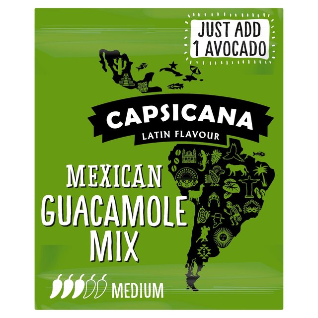 Capsicana Guacamole Fajita Mix 25g Capsicana JEt@q[^~bNX 25g