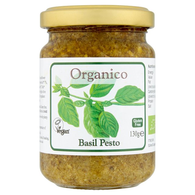 Organico Basil Pesto 130g IKjR oWy[Xg 130g